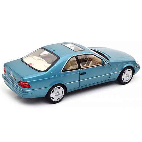 Mercedes-Benz CL 600 C140 1997 Модель 1:18 Голубой