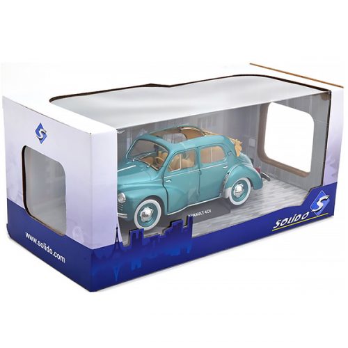 Renault 4CV Cabriolet 1951 Модель 1:18 Бирюзовый