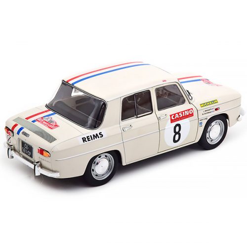 Renault 8 Gordini 1300 No.8 Rally Monte Carlo Модель 1:18