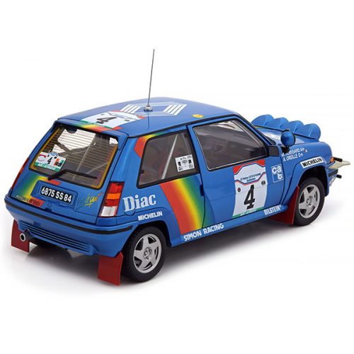 Renault Supercinq Turbo No.4 Rallye Cote d’Ivoire Модель 1:18