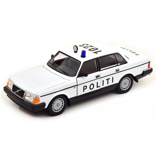 Volvo 240 GL 1986 Police Denmark Модель 1:24