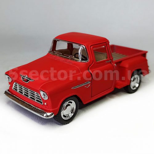 Chevy Stepside Pickup 1955 Модель 1:36 Красный матовый