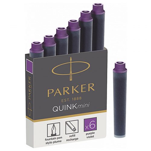 Картриджи Parker Quink Mini цвет Фиолетовый 11 510VI