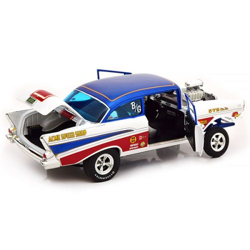 1957 Chevrolet Bel Air Gasser American Express Модель 1:18