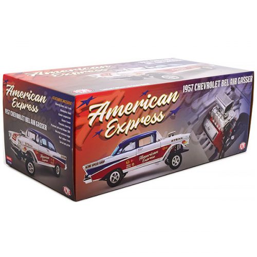 1957 Chevrolet Bel Air Gasser American Express Модель 1:18