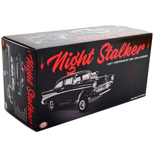 1957 Chevrolet Bel Air Gasser Night Stalker Модель 1:18