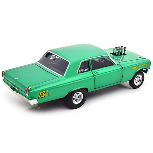 1965 Dodge Coronet AWB Hemi Модель 1:18 Зеленый