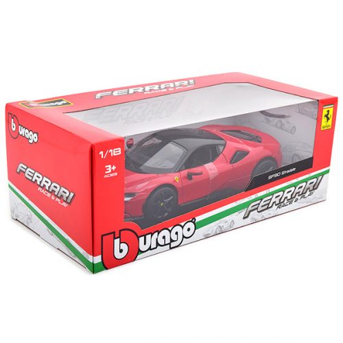 2020 Ferrari SF90 Stradale Модель 1:18 Красный