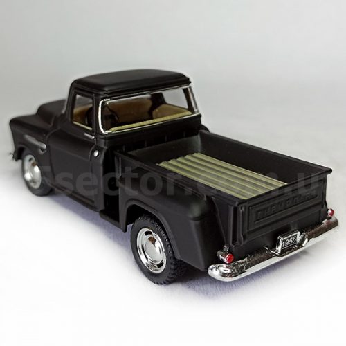 Chevy Stepside Pickup 1955 Модель 1:36 Черный матовый
