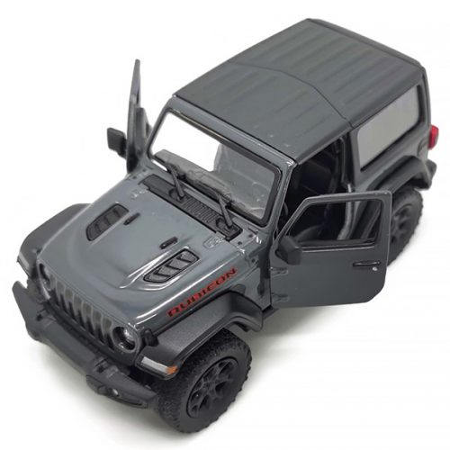 Jeep Wrangler Rubicon Close Top Модель 1:36 Темно-серый