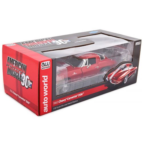 1963 Chevrolet Corvette Z06 Модель 1:18 Красный