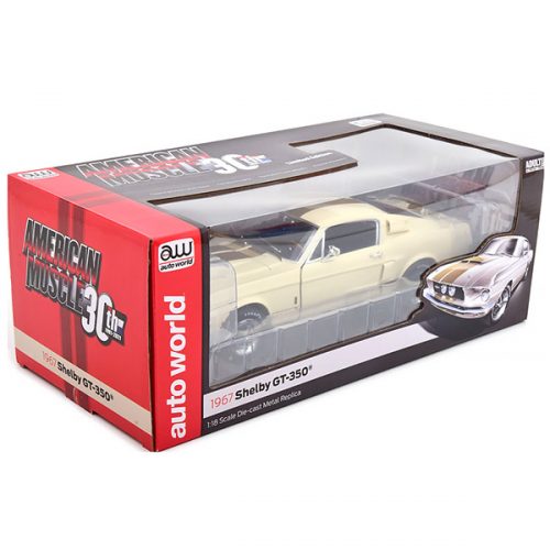 1967 Ford Mustang Shelby GT-350 Модель 1:18 Кремовый