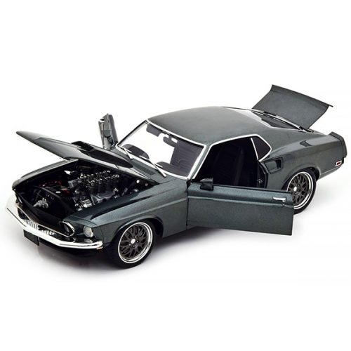 1969 Ford Mustang GT Bullet Street Fighter Модель 1:18 Серый