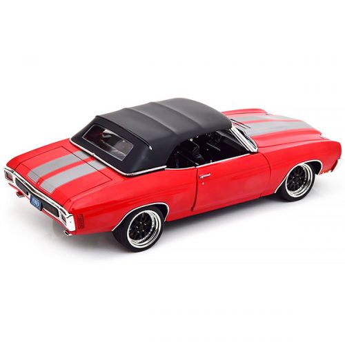 1970 Chevrolet Chevelle SS Restomod Модель 1:18 Красный