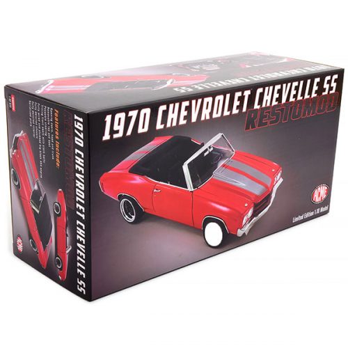 1970 Chevrolet Chevelle SS Restomod Модель 1:18 Красный