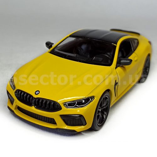 BMW M8 Competition Coupe Модель 1:36 Желтый