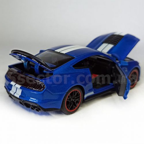 Ford Mustang Shelby GT500 2021 Модель 1:32 Синий