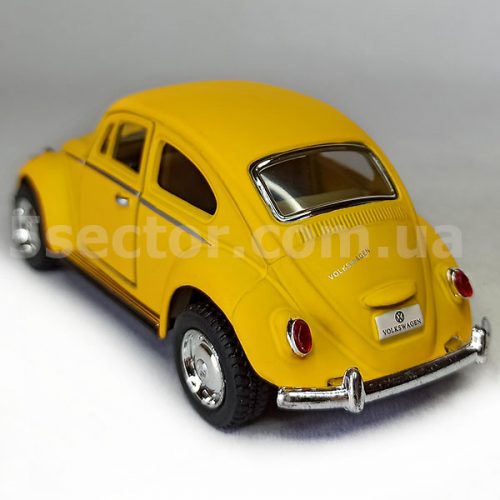 VW Classical Beetle 1967 Модель 1:36 Желтый матовый