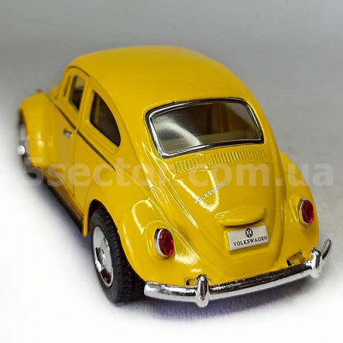 Volkswagen Classical Beetle 1967 Модель 1:36 Желтый