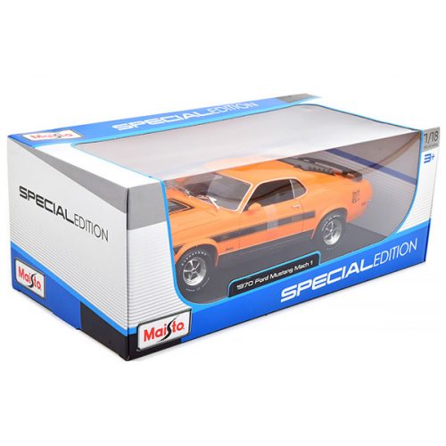 1970 Ford Mustang Mach 1 Модель 1:18 Оранжевый