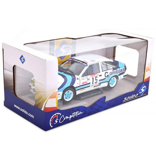 Alfa Romeo GTV6 No.15 Rallye des Garrigues Модель 1:18