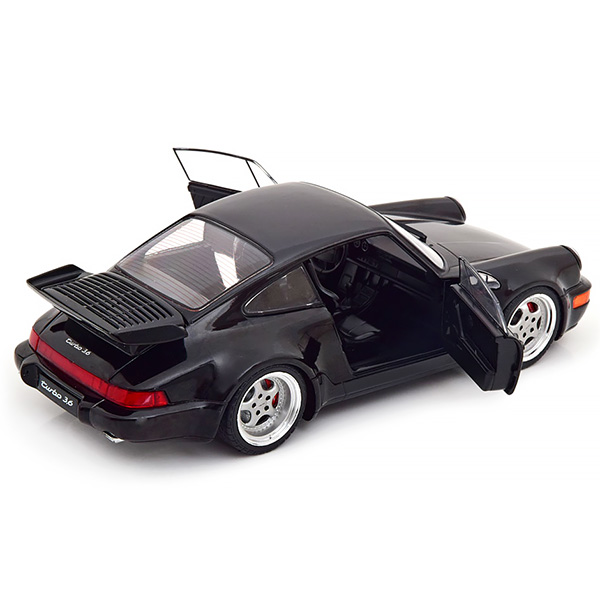 Porsche 911 Turbo 3.6 1990 Модель 1:18 Черный