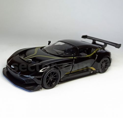 2015 Aston Martin Vulcan Коллекционная модель 1:36 Черный