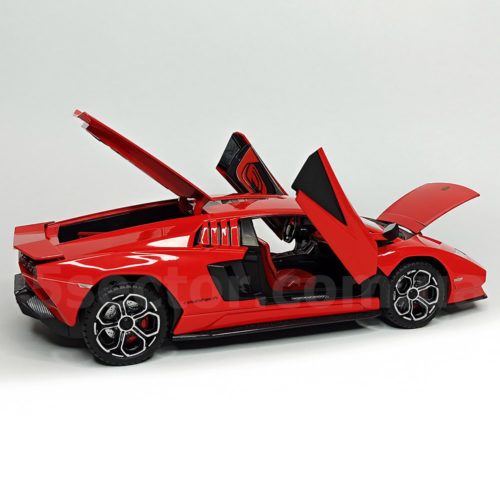 2022 Lamborghini Countach LPI 800-4 Модель 1:24 Красный