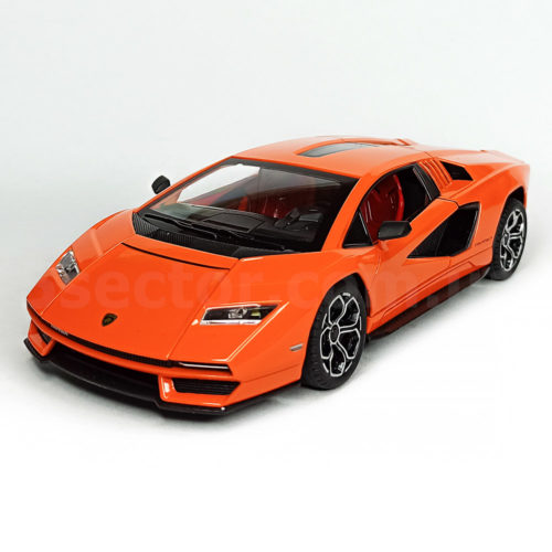 2022 Lamborghini Countach LPI 800-4 Модель 1:24 Оранжевый