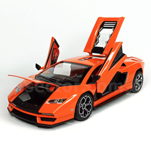 2022 Lamborghini Countach LPI 800-4 Модель 1:24 Оранжевый