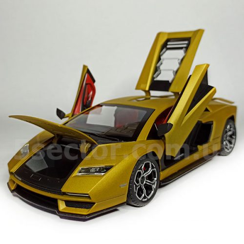 2022 Lamborghini Countach LPI 800-4 Модель 1:24 Золото