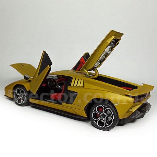 2022 Lamborghini Countach LPI 800-4 Модель 1:24 Золото