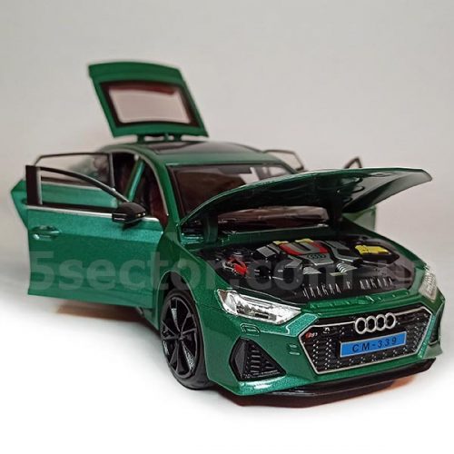 Audi RS 7 Sportback Модель 1:24 Зеленый