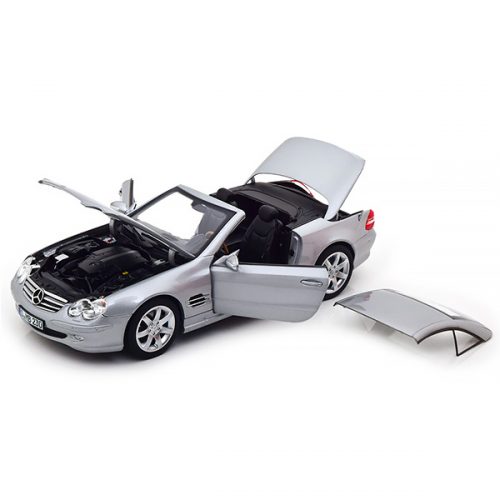 Mercedes-Benz SL 500 R230 2001-2006 Модель 1:18 Серый