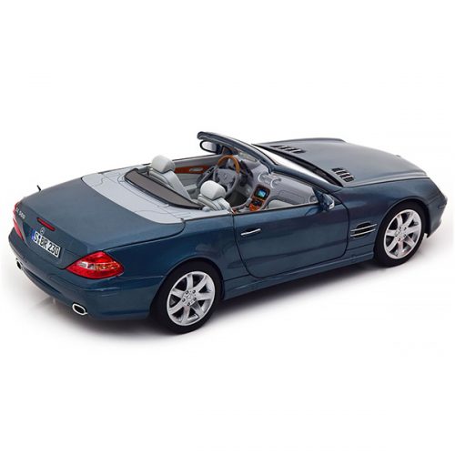 Mercedes-Benz SL 500 R230 2001-2006 Модель 1:18 Синий