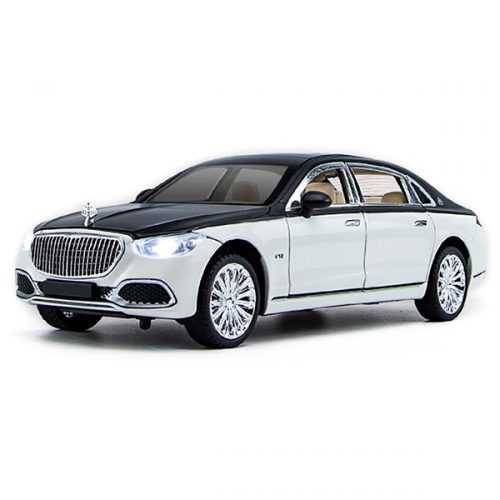 Mercedes-Maybach S 680 2021 Модель 1:24 Белый