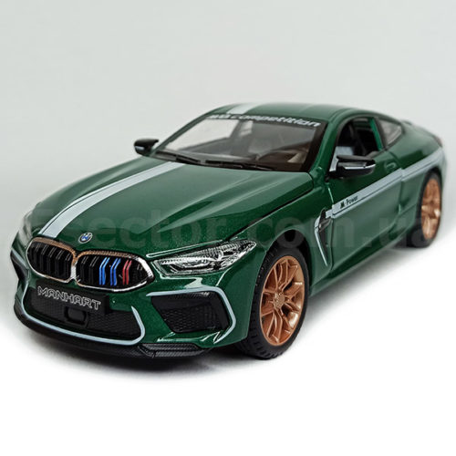BMW M8 Competition Manhart Модель 1:24 Зеленый