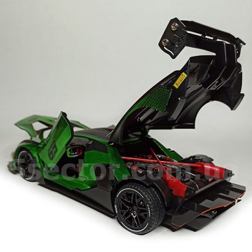 Lamborghini Essenza SCV12 No.63 Модель 1:24 Зеленый