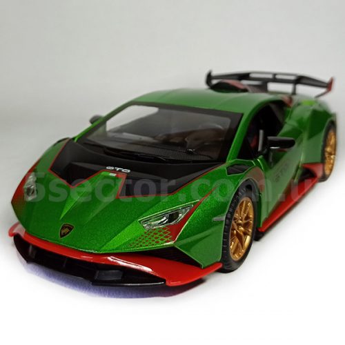 Lamborghini Huracan STO 2021 Модель 1:24 Зеленый