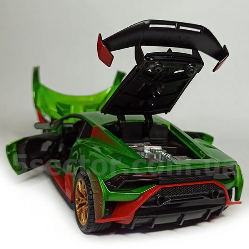 Lamborghini Huracan STO 2021 Модель 1:24 Зеленый