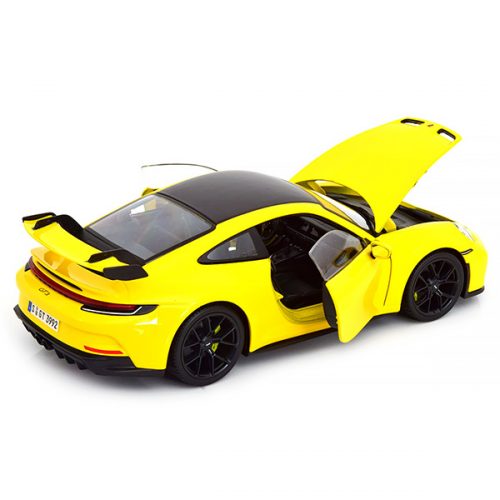 Porsche 911 GT3 (992) 2022 Модель 1:18 Желтый