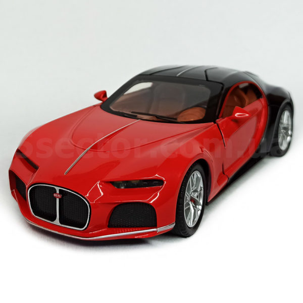 Bugatti Atlantic Pebble 2015 Модель 1:24 Красный