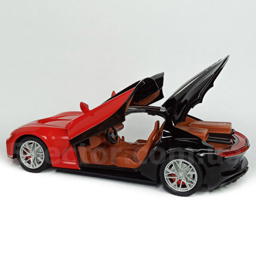 Bugatti Atlantic Pebble 2015 Модель 1:24 Красный