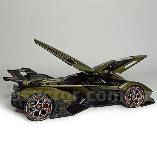 Lambo V12 Vision Gran Turismo 2020 Модель 1:24 Оливковый