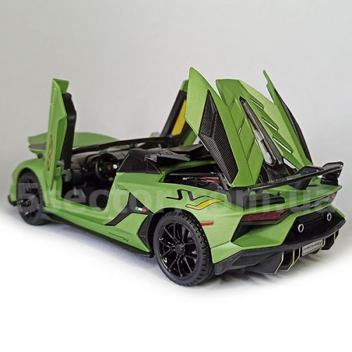 Lamborghini Aventador SVJ No.63 Модель 1:24 Зеленый