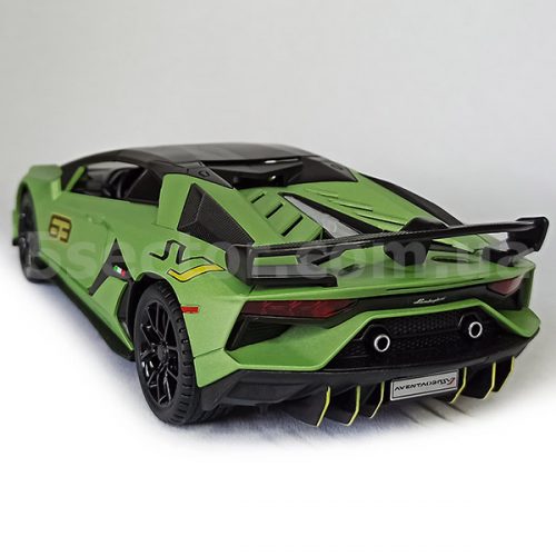 Lamborghini Aventador SVJ No.63 Модель 1:24 Зеленый