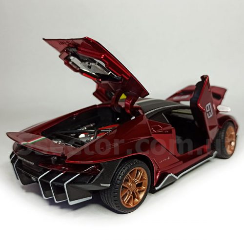 Lamborghini Centenario LP 770-4 No.63 Модель 1:24 Красный