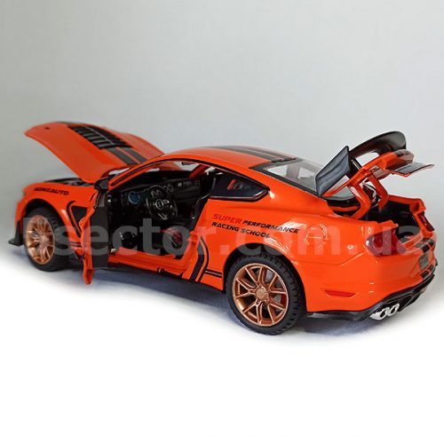 Shelby GT500 Super Snake Модель 1:24 Оранжевый