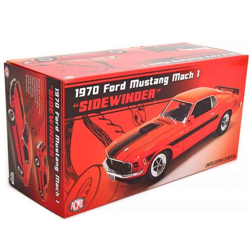 1970 Ford Mustang Mach 1 Sidewinder Модель 1:18