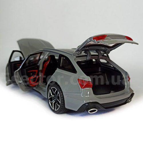 Audi RS6 Avant C8 Коллекционная модель 1:24 Серый